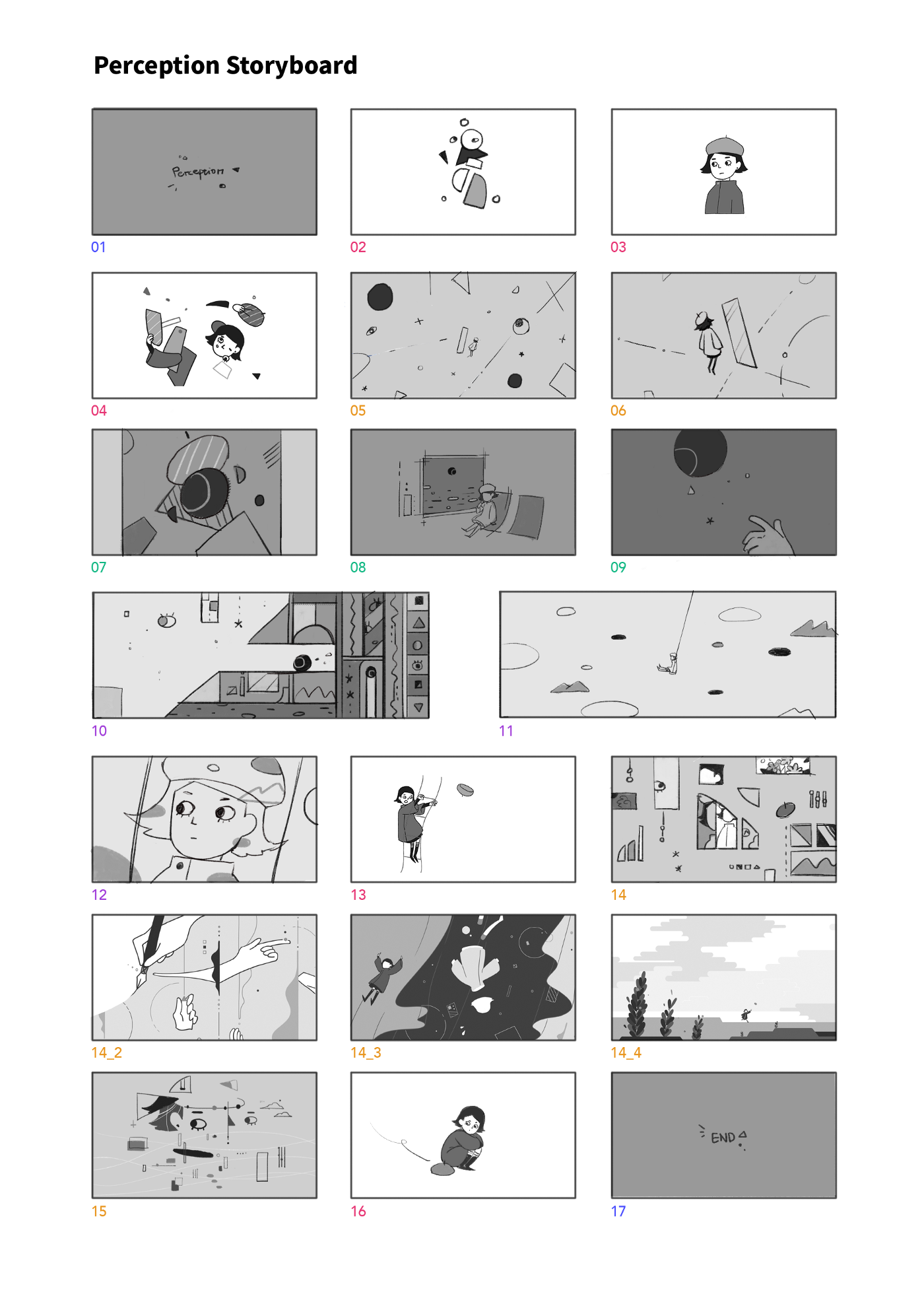 The final storyboard.